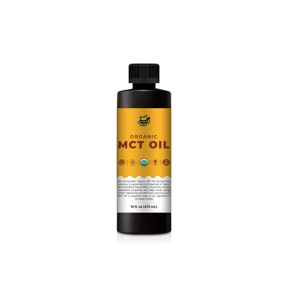 Groovy Bee® Organic MCT Oil 16 fl oz (473ml)