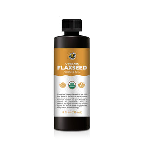 Organic Virgin Flaxseed Oil 8 fl oz (236 ml)