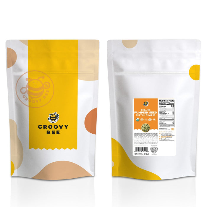 Organic Gluten-Free Vegan Plant-Based Pumpkin Seed Protein Powder 12oz (340g)