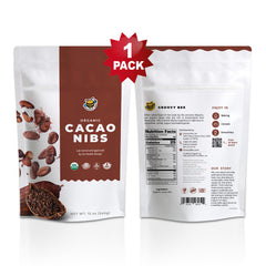 Organic Raw Cacao Nibs 12oz (340g)