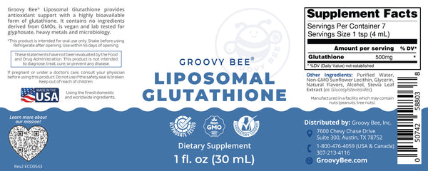 Liposomal Glutathione 1 fl. oz (30ml)