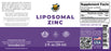 Liposomal Zinc 2 fl. oz (59ml)