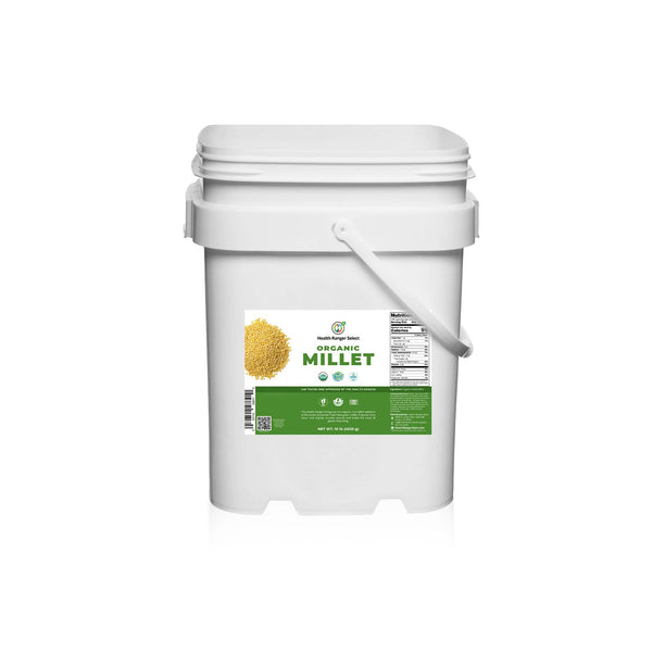 Mega Bucket Organic Millet (10LB, 4535g)