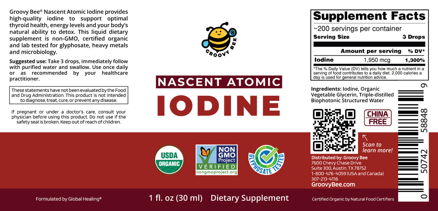 Nascent Atomic Iodine 1 fl. oz (30 ml) (3-Pack)