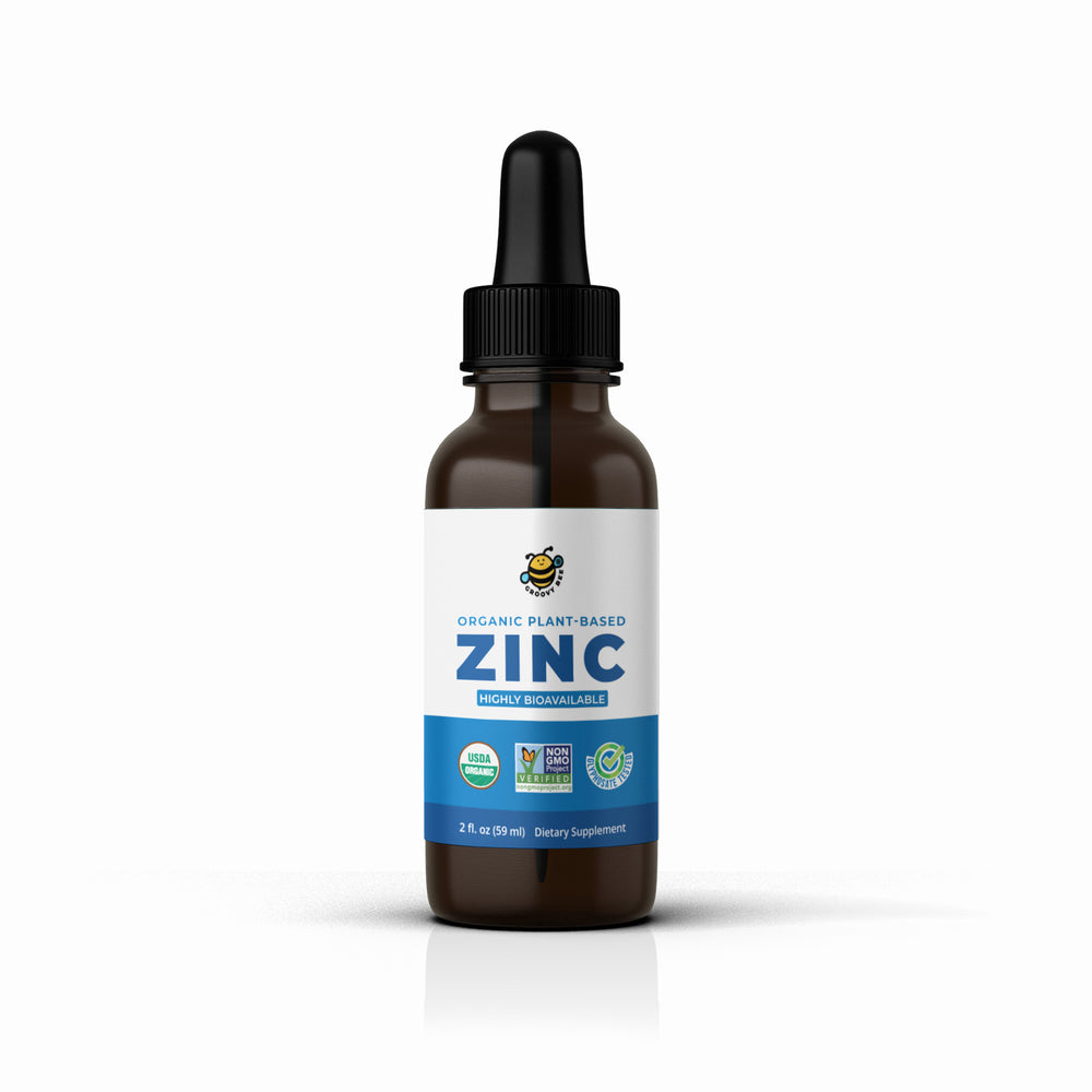 Organic Plant-Based Zinc 2 fl oz (59 ml) (Best Before Date: Jun 30, 2026)