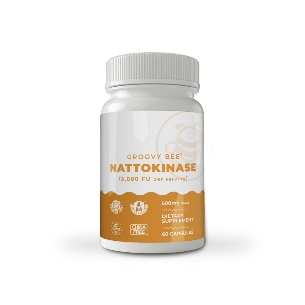 Nattokinase (5,000 FU per Serving) 60 Capsules (500mg Each)