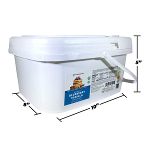 Mini-Bucket Organic Blueberry Vanilla Pancake Mix 36 oz (1020 g)