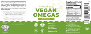 Vegan Omegas DHA-EPA (300 mg) 60 Softgels