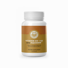 Vitamin D3 + K2 with Aquamin™ 60 Caps