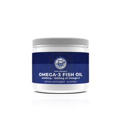High Potency Omega-3 Fish Oil 2400mg | 1200mg of Omega 3 (60 Softgels)