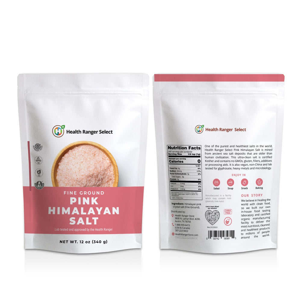 Pink Himalayan Salt Fine Ground 12 oz (340 g)