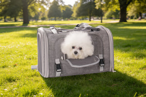 Mr. Peanut's Monterey Series Airline Compliant Horizontal Backpack Pet Carrier
