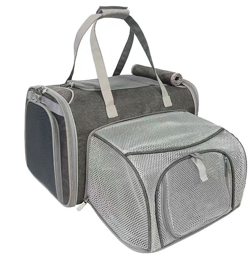 Mr. Peanut's Gold Series Big Apple XL Expandable Pet Carrier V3.0