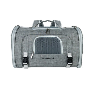 Mr. Peanut's Monterey Series Airline Compliant Horizontal Backpack Pet Carrier