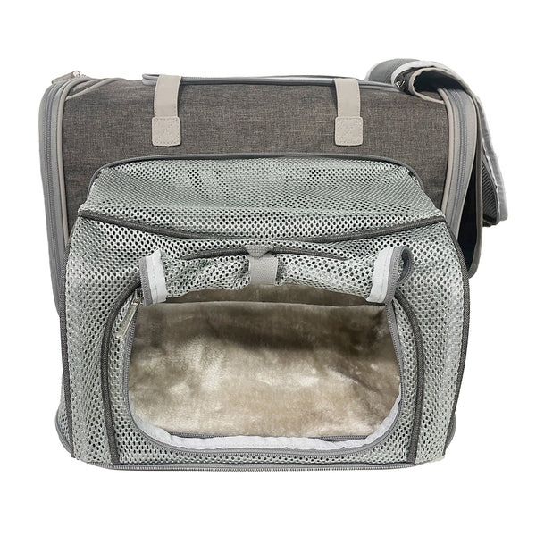 Mr. Peanut's Gold Series Big Apple XL Expandable Pet Carrier V3.0
