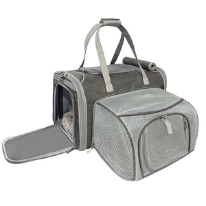 Mr. Peanut's Gold Series Standard Size Airline Compliant Expandable Pet Carrier V3.0