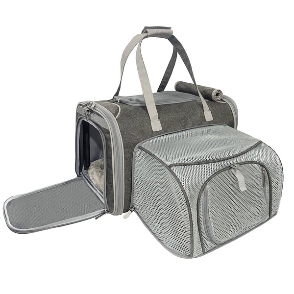 Mr. Peanut's Gold Series Big Apple XL Expandable Pet Carrier V3.0