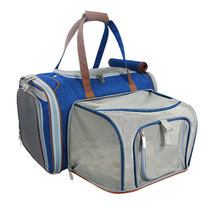 Mr. Peanut's Gold Series Big Apple XL Expandable Pet Carrier V3.0