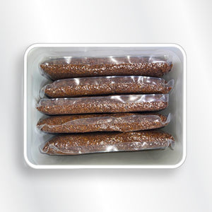 Mega Bucket Organic Flax Seed Brown (10LB, 4535g)