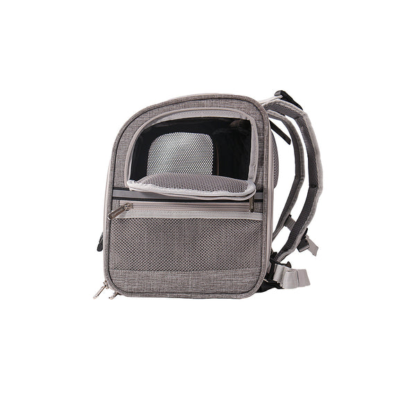 Mr. Peanut's Monterey Series Airline Compliant Horizontal Backpack Pet Carrier