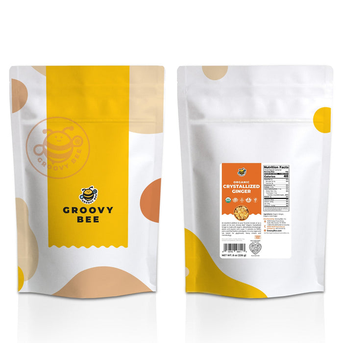 Organic Crystallized Ginger 8 oz (226 g)