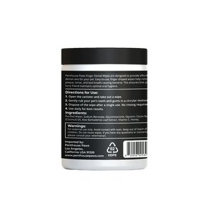 Pet Finger Dental Wipes (50 Count)