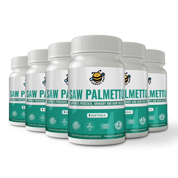 Saw Palmetto 320mg 60 Softgels (6-Pack)